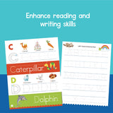 CAPITAL LETTERS: Fun with Writing: Writing Practice Workbook for Preschool Kids | Learn to Write Capital Letters with Tracing I Pencil Control and ... [Select Learning] (Fun with Writing Series) - Retail Maharaj