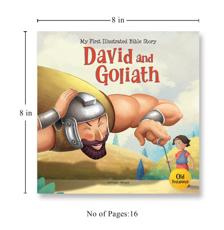 My First Illustrated Bible Story: David and Goliath - Retail Maharaj