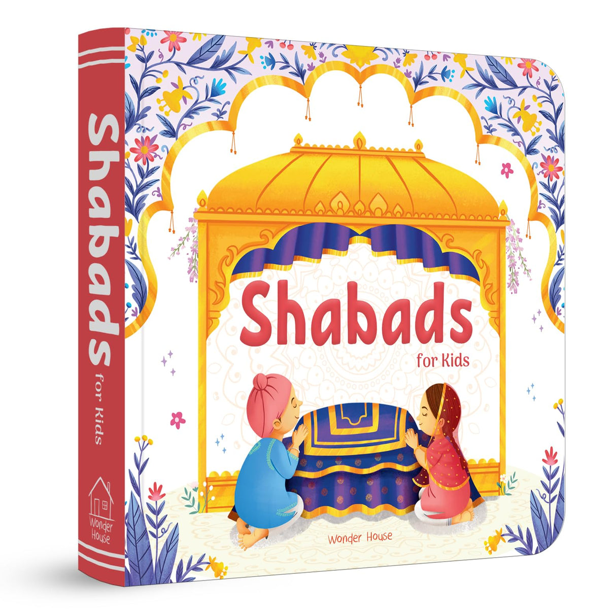 Shabads for Kids – Illustrated Board Book of Sikh Hymns in Punjabi & English: Easy-to-Understand Shabads with Meaning | Teach Sikh Values, Faith & ... in Two Languages (Illustrated Prayer Books) - Retail Maharaj