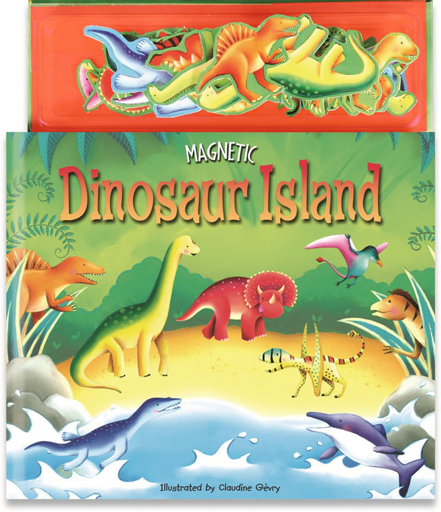 Magnetic Dinosaur Island (Magnetic Play & Learn) - Retail Maharaj