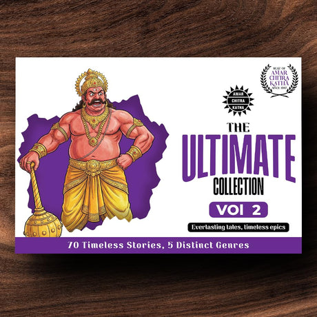 The Ultimate Collection I I | Illustrated Wisdom from Indian Epics | Krishna, Arjuna & Timeless Teachings | Amar Chitra Katha - Retail Maharaj