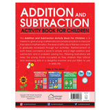 Addition and Subtraction Activity Book For Children - 80+ Activities Inside | Ages 5, 6, 7 | 2.5 hours of interactive and skill building fun - Retail Maharaj