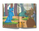 The Blue Jackal - Illustrated Moral Story for Children - Retail Maharaj