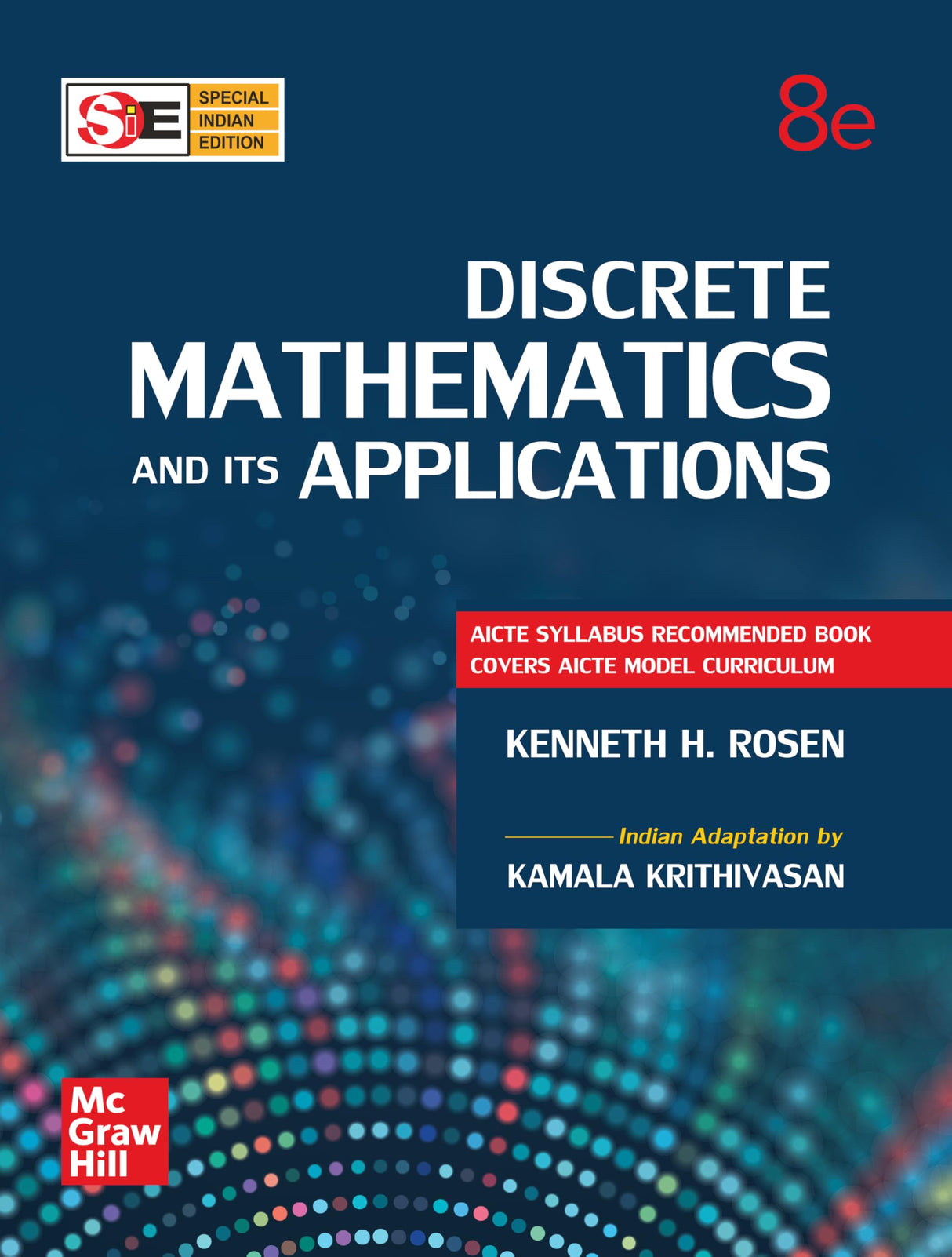Discrete Mathematics And Its Applications | 8th Edition | Kenneth H. Rosen & Dr. Kamala Krithivasan - Retail Maharaj