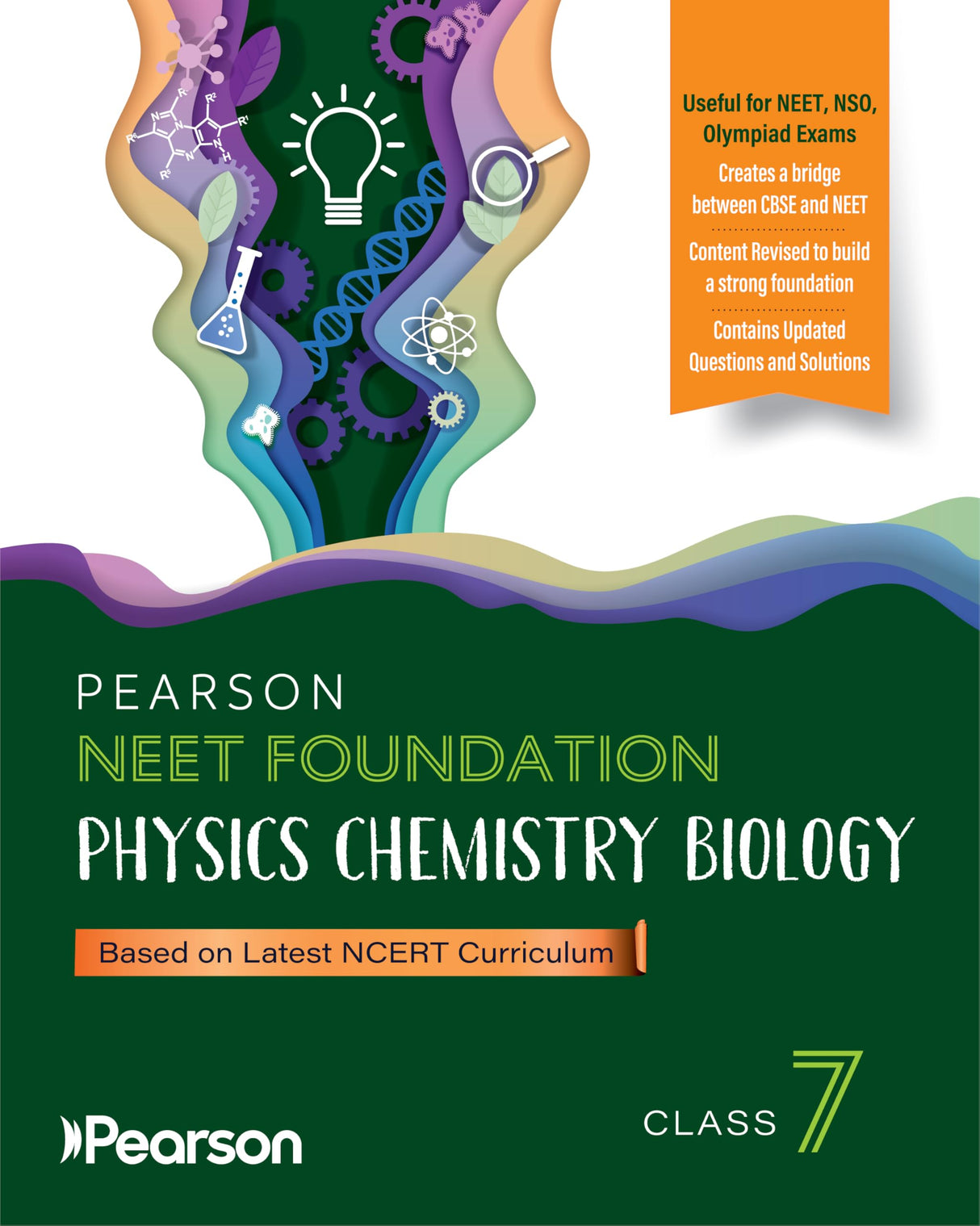 Pearson'26 NEET Foundation class 7|Physics, Chemistry, and Biology | For NEET, NSO, Olympiad exams| well-defined explanations, comprehensive diagrams - Retail Maharaj