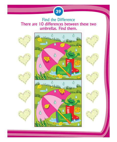 Kid’s 3rd Activity Book – General Awareness for Age 5+ | 64 Pages with 50+ Fun Educational Activities on Sports, Community Helpers, Maths, English, Sense Organs, Cleanliness & Creative Skills | Boost Thinking - Retail Maharaj