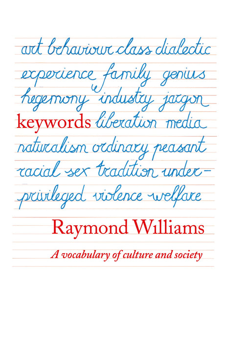 Keywords: A Vocabulary of Culture and Society - Retail Maharaj