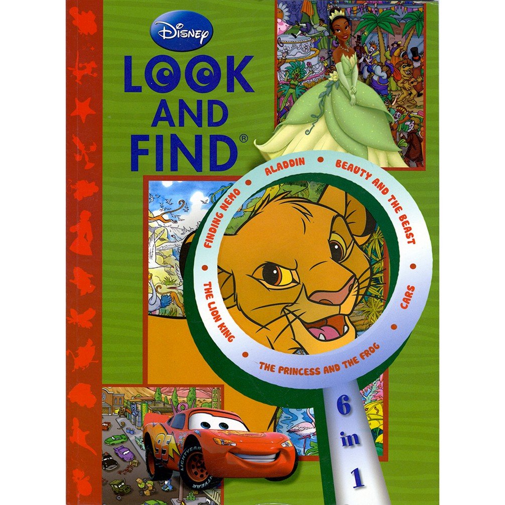 Disney Look And Find (6 in 1) - Retail Maharaj