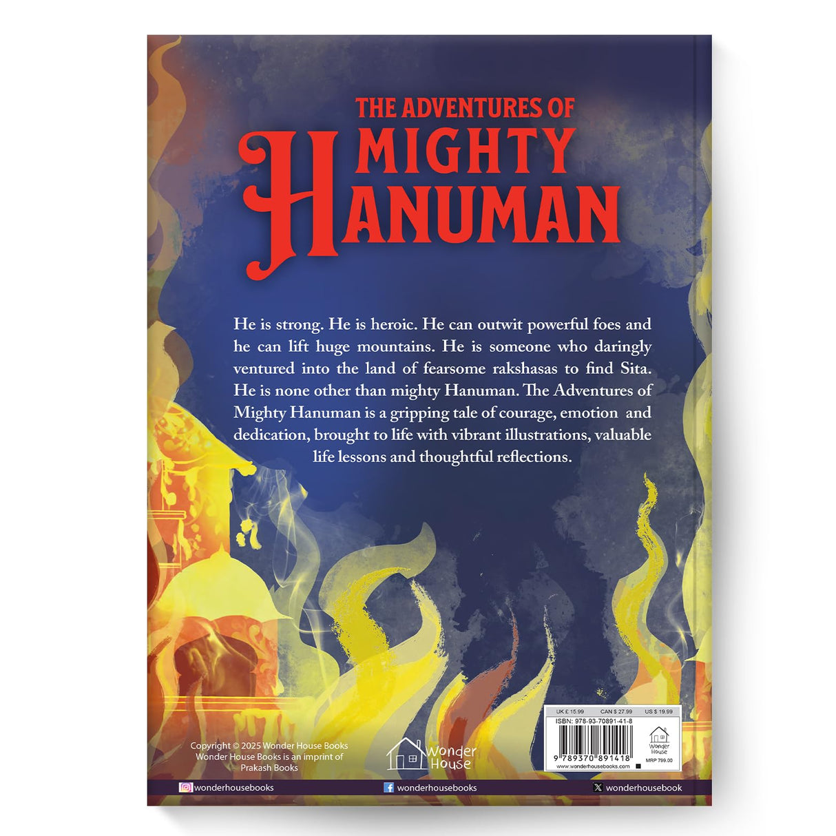 The Adventures of Mighty Hanuman for Children - Retail Maharaj