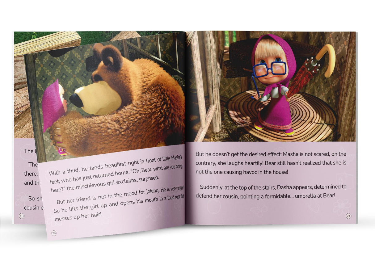Masha and the Bear - Two Much (Story Book) - Retail Maharaj