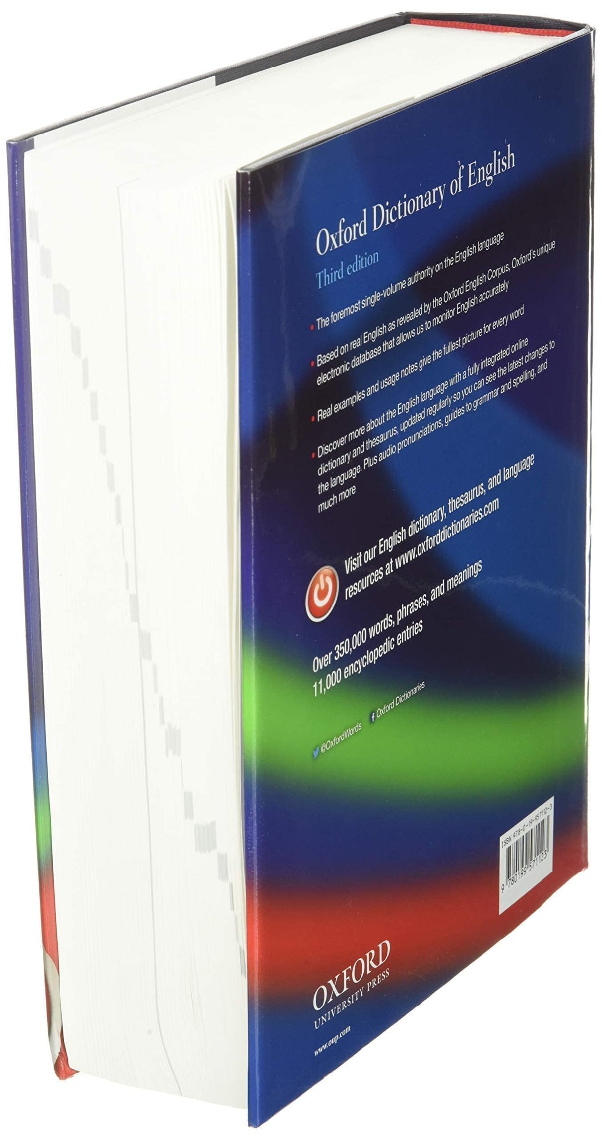 Oxford Dictionary of English | 3rd Edition | Hardbound - Retail Maharaj
