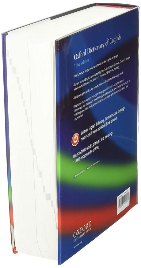 Oxford Dictionary of English | 3rd Edition | Hardbound - Retail Maharaj