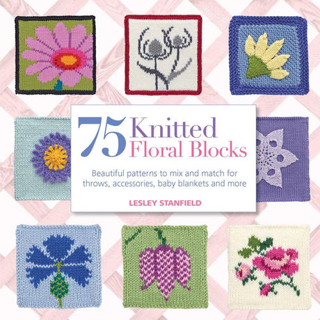 75 Knitted Floral Blocks - Retail Maharaj