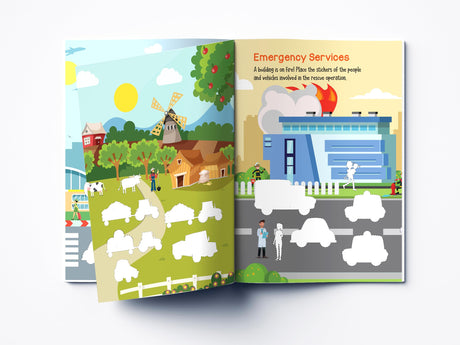 My First Transport Sticker Book: Exciting Sticker Book With 100 Stickers - Retail Maharaj