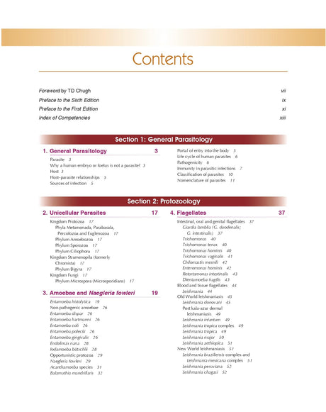 Medical Parasitology, 6/e | As per the latest NMC Guidelines | Competency Based Medical Education (CBME) Curriculum under Graduate Medical Education Regulation (PB 2026) - Retail Maharaj
