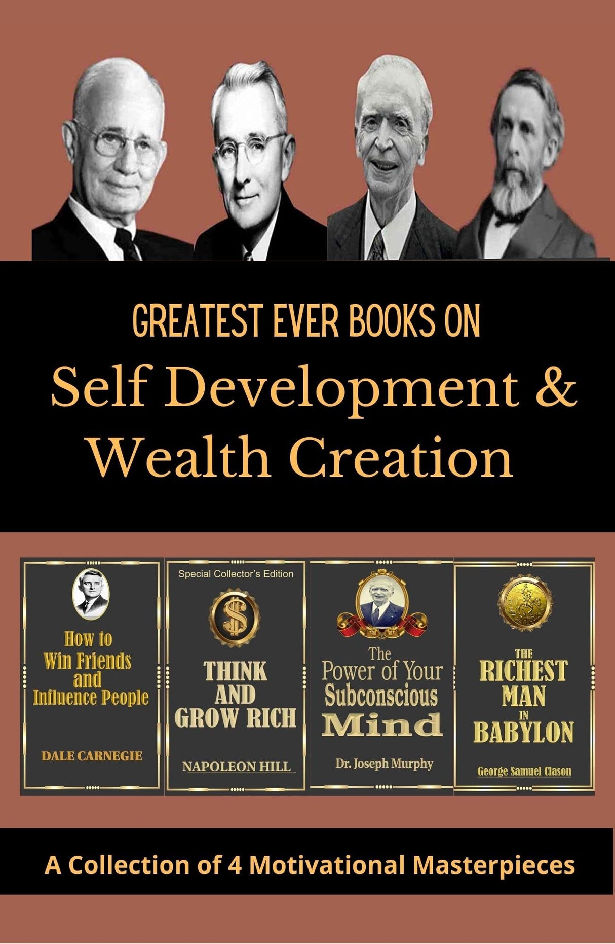 Greatest Ever Books on Self Development and Wealth Creation: A collection of 4 motivational masterpieces - Retail Maharaj