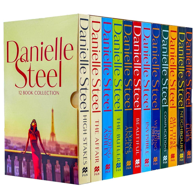 Danielle Steel Collection 12 Books Set (Family Ties, Property of a Noblewoman, The Apartment, Precious Gifts,Matters of the Heart,Winners, Blue,Southern Lights,His Bright Light,Country and More) - Retail Maharaj