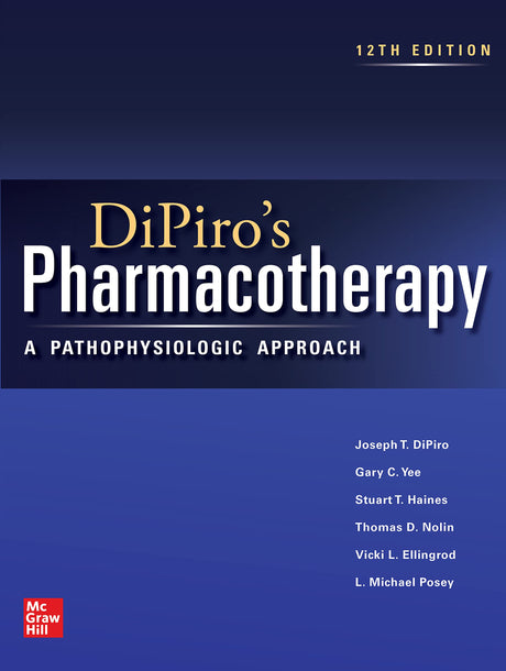 DIPIRO'S PHARMACOTHERAPY 12E (IE) - Retail Maharaj