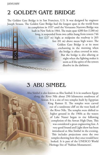 Encyclopedia : 365 Wonders of the World (Monuments of the world) (365 Series) - Retail Maharaj
