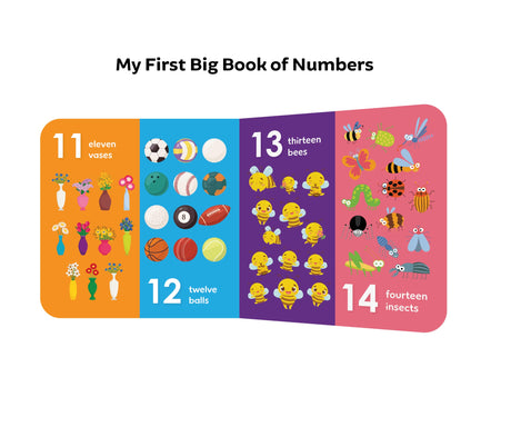 My First Big Book Boxset-Volume 1 (5 Books): A Pizza Box of 5 Large Font Illustrated Board Books on Alphabet, Numbers, Colors, Shapes & Transport | Vocabulary Builder for Preschool Kids, Toddlers I Perfect Gift Set I Ages 1+ [Select Learning] - Retail Maharaj