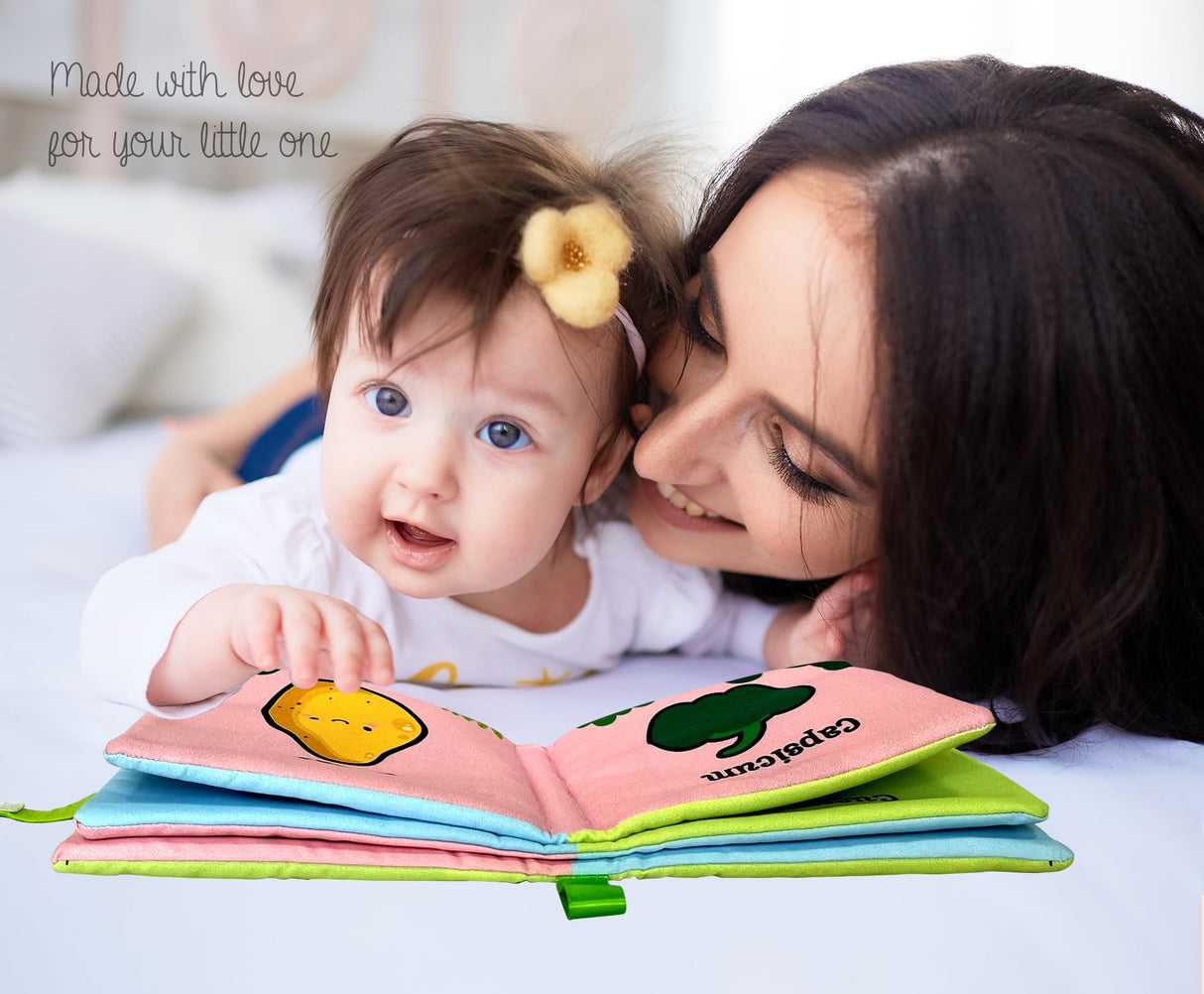 Vishv Books Cloth Book My Handy Book of Vegetables - Retail Maharaj