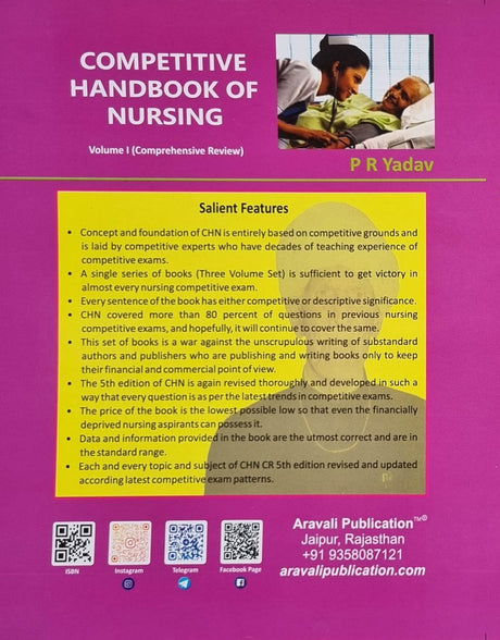 Competitive Handbook of Nursing-VOL 1 (English) - Retail Maharaj