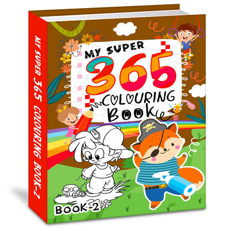 Hello Friend Books My Super Colouring Book HCB-002 - Retail Maharaj