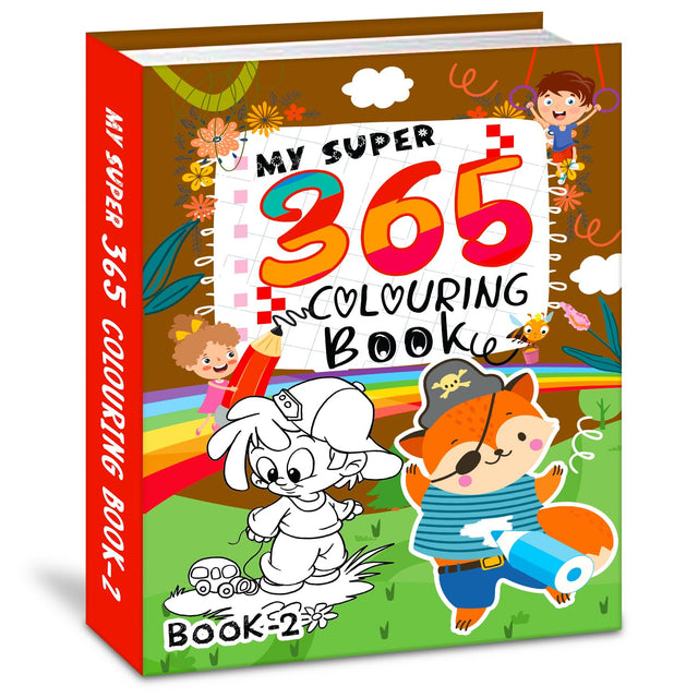 Hello Friend Books My Super Colouring Book HCB-002 - Retail Maharaj