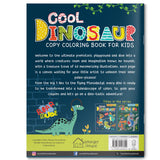 Cool Dinosaur Copy Coloring Book For Kids - Retail Maharaj