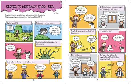 Comic Strip Science Adventures: Amazing Inventions - Retail Maharaj