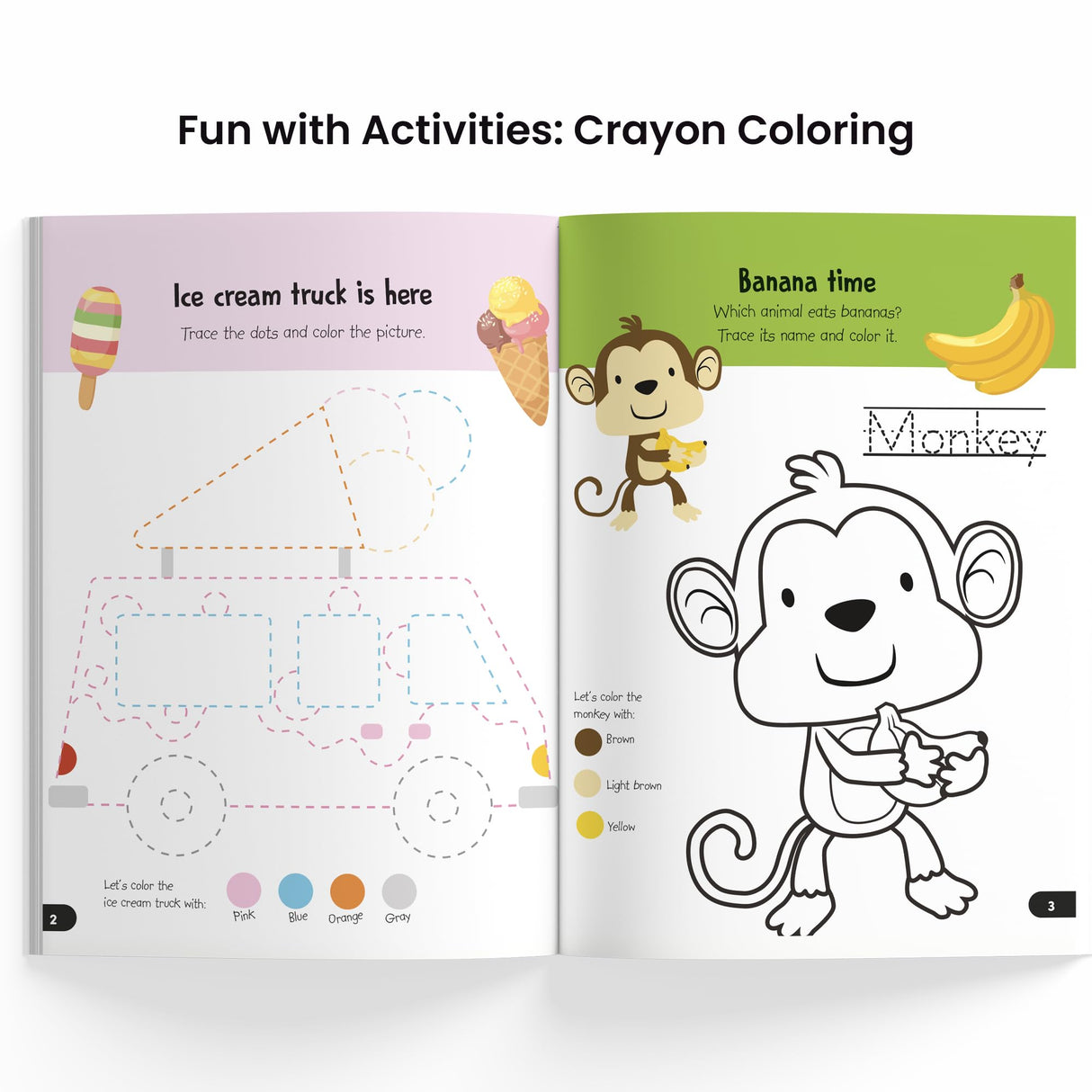 Fun with Activities Pack (4 Books): Mazes, Spot the Differences, Brain Booster & Coloring | Fun, Educational & Interactive Activity Workbook Set for ... Learning Series] (Fun with Activities Series) - Retail Maharaj