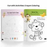 Fun with Activities Pack (4 Books): Mazes, Spot the Differences, Brain Booster & Coloring | Fun, Educational & Interactive Activity Workbook Set for ... Learning Series] (Fun with Activities Series) - Retail Maharaj