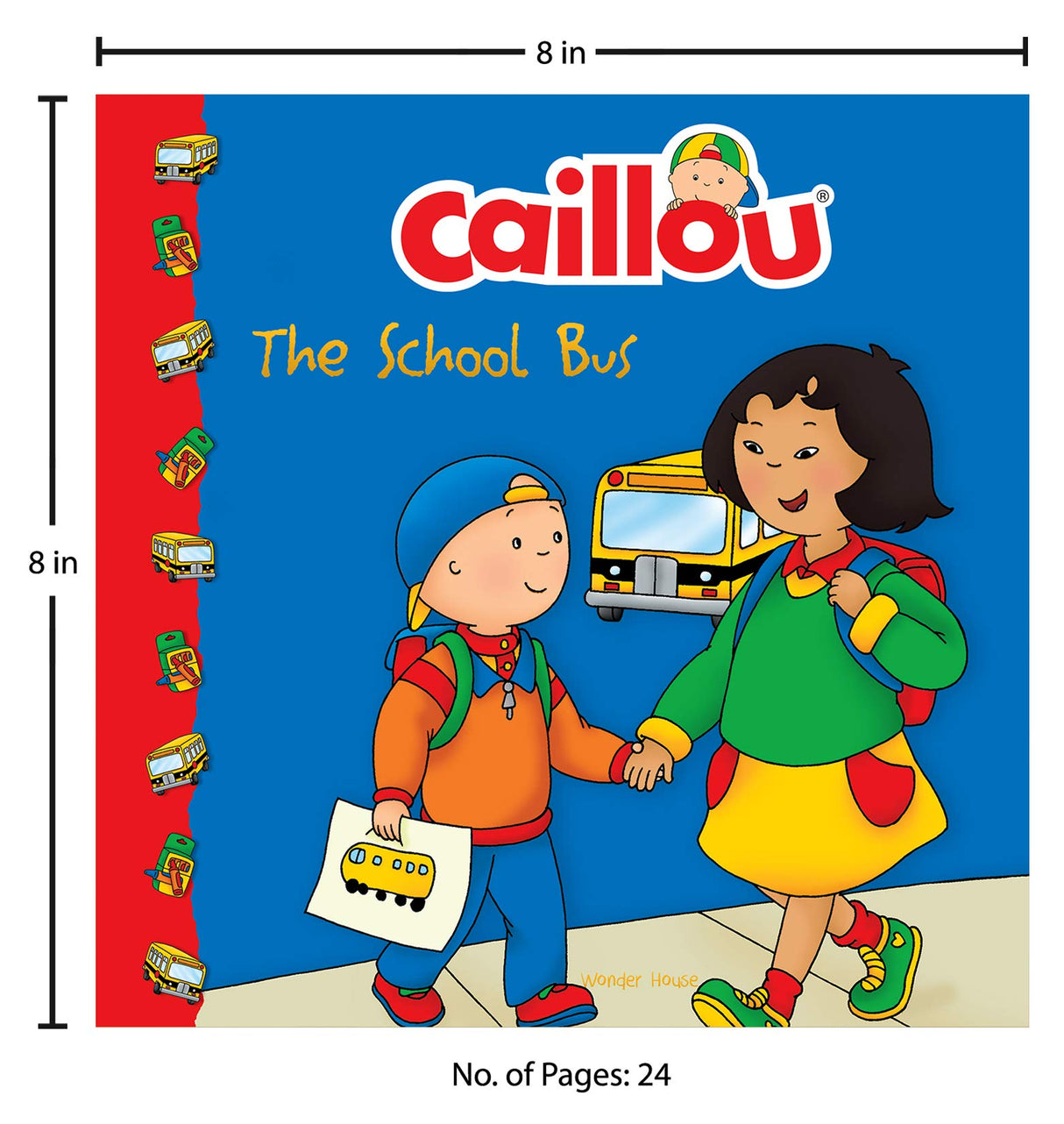 Caillou-The School Bus - Retail Maharaj