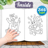 Hello Friend Books My Super 365 Colouring Book-1 - Retail Maharaj