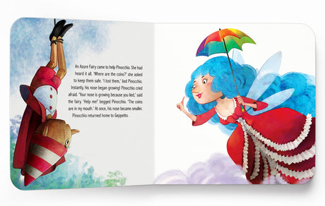 My first Illustrated Fairytale Board Book - Pinocchio Board Book - Retail Maharaj