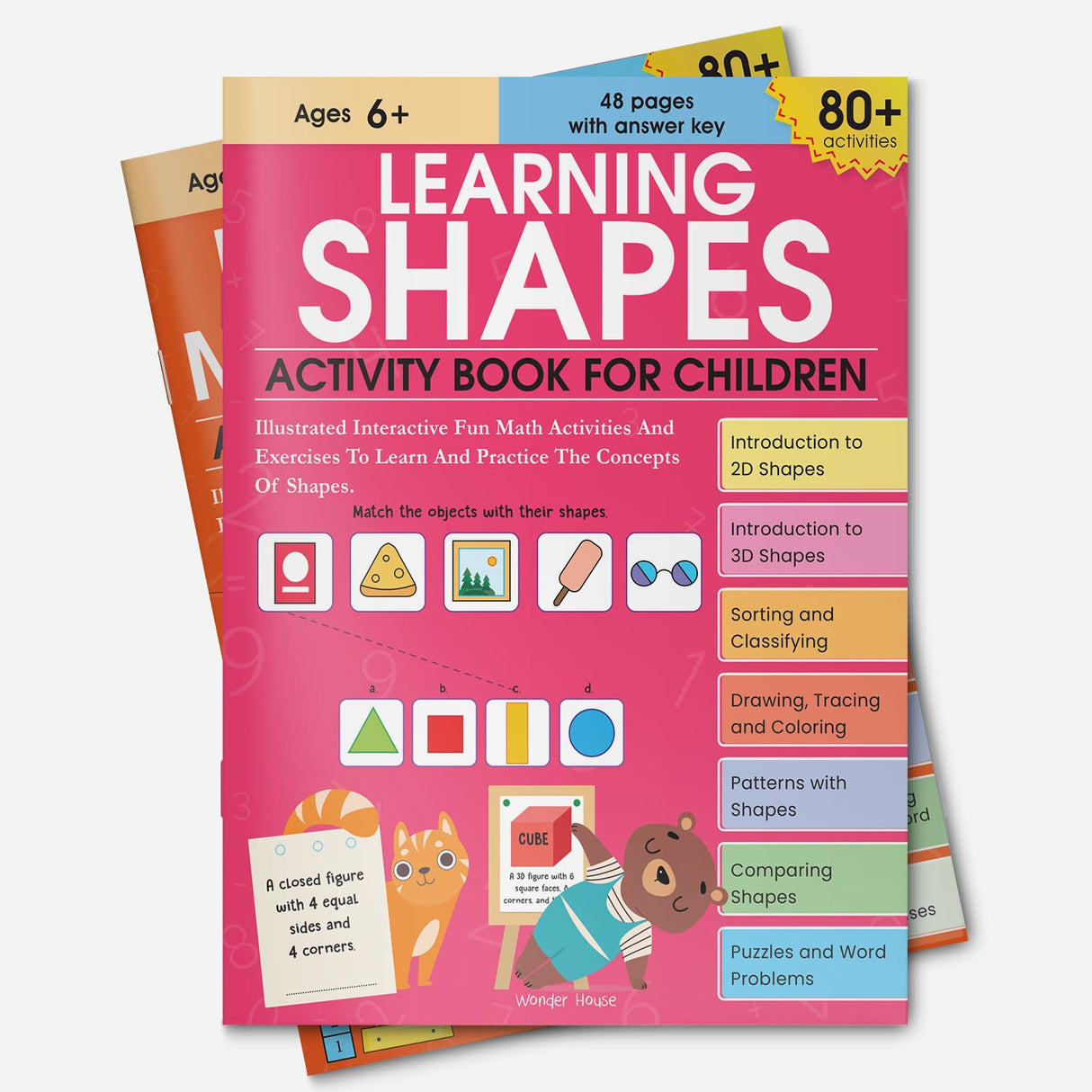 Learning Shapes: Activity Book for Children Fun Shape Recognition & Tracing Activities | Ages 3–6 | Build Early Geometry & Visual Skills Through Play - Retail Maharaj