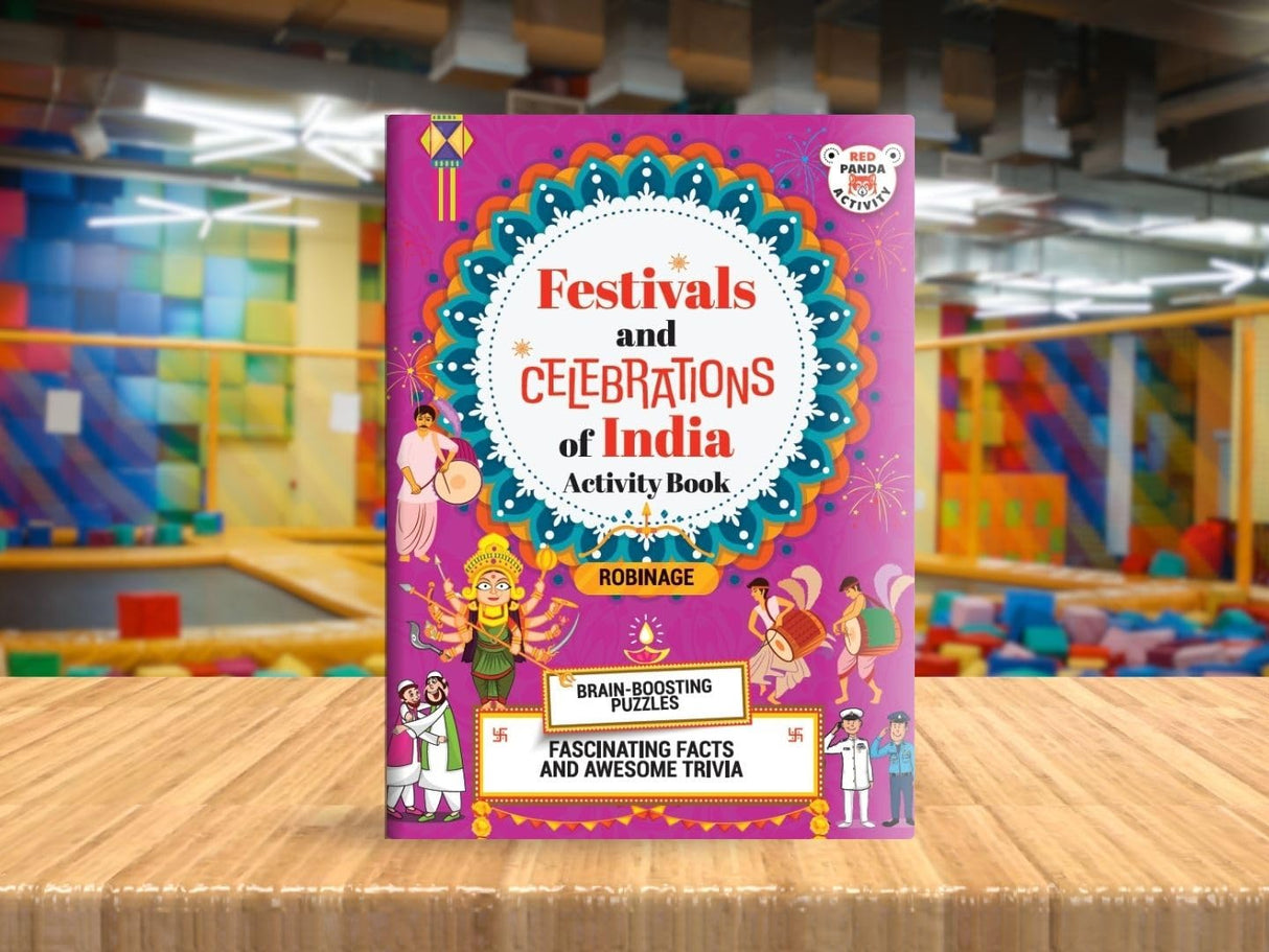 Festivals and Celebrations of India: Activity Book - Retail Maharaj