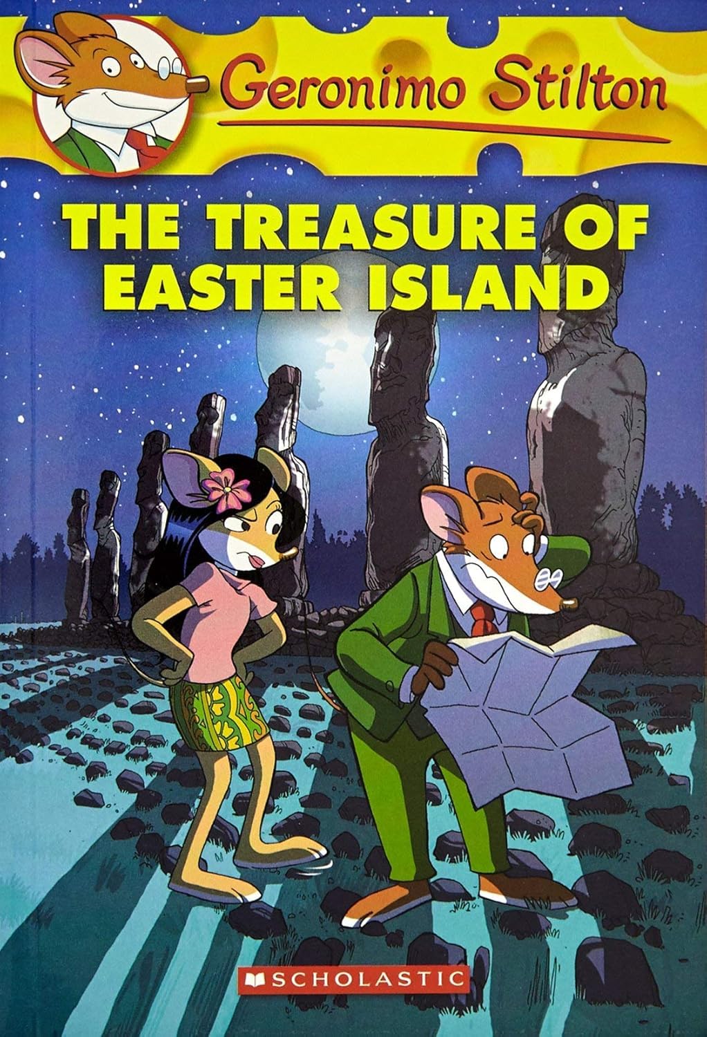 GERONIMO STILTON #60 THE TREASURE OF EASTER ISLAND - Retail Maharaj