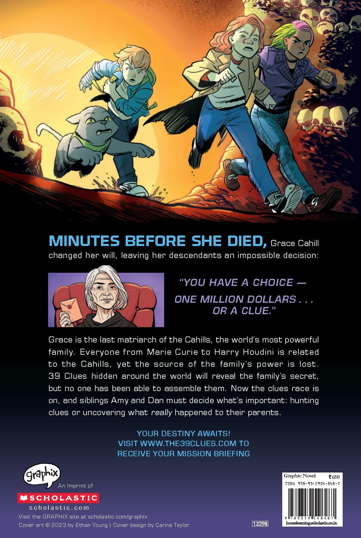 The 39 Clues #01: The Maze Of Bones (Graphic Novel) - Retail Maharaj