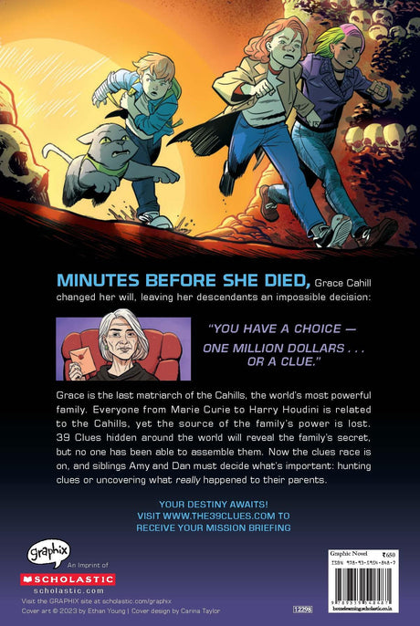 The 39 Clues #01: The Maze Of Bones (Graphic Novel) - Retail Maharaj