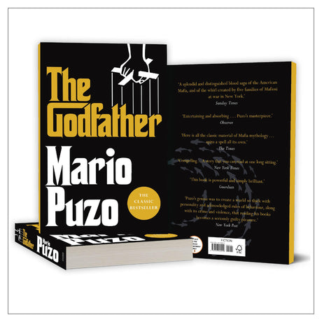 The Godfather | Iconic Crime Fiction Novel by Mario Puzo | Thriller That Inspired the Legendary Film | Bestseller for Fans of Suspense, Drama & Historical Fiction - Retail Maharaj