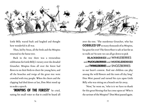 Billy and the Minpins (illustrated by Quentin Blake) - Retail Maharaj