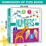 HELLOFRIEND BOOKS My First 100 Animals -Padded Board Book for Kids for Fun Learning - Retail Maharaj