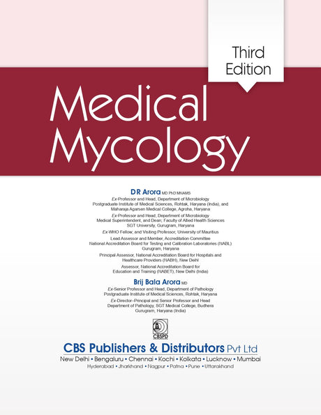 Medical Mycology 3Ed (Pb 2024) - Retail Maharaj
