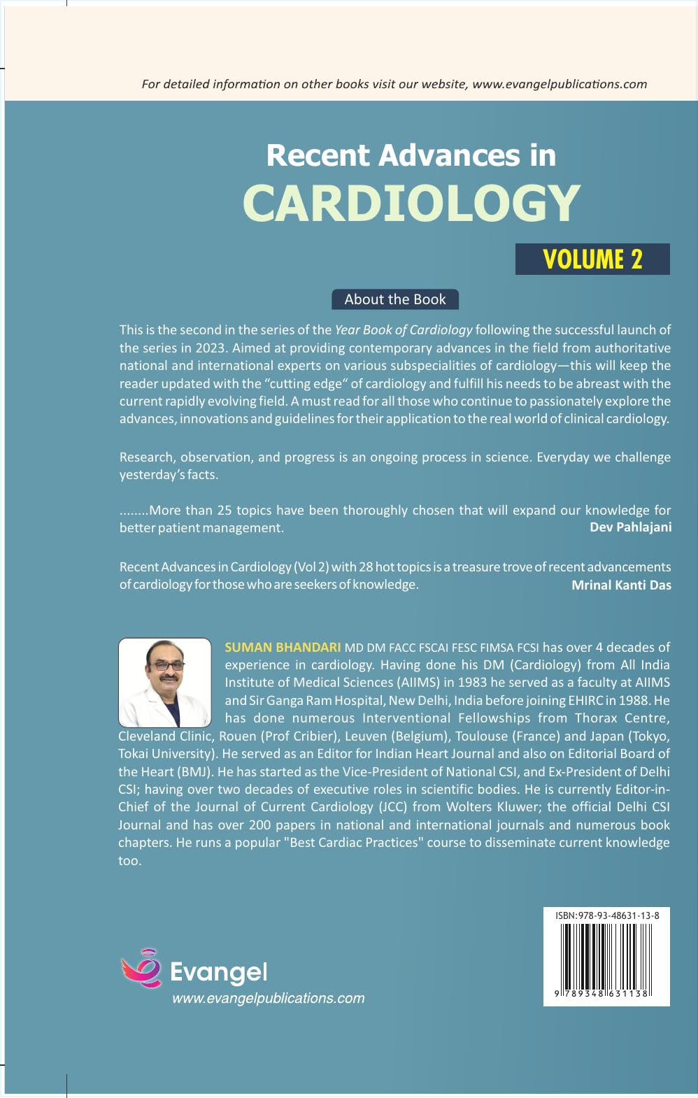 Recent Advances in Cardiology Vol-2 - Retail Maharaj