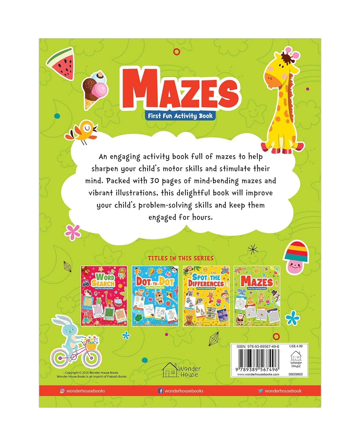 Mazes : First Fun Activity Books For Kids - Retail Maharaj