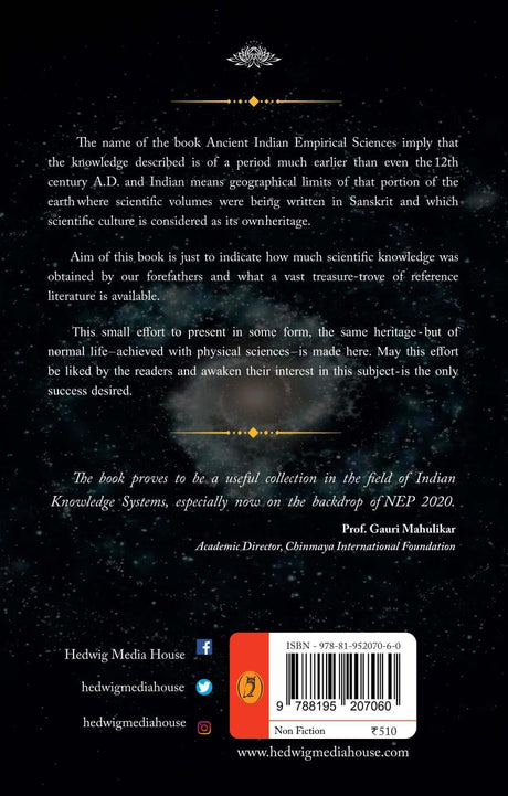 Ancient Indian Empirical Sciences - Retail Maharaj
