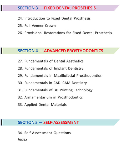 Textbook of Preclinical Prosthodontics (2nd Edition) - Retail Maharaj