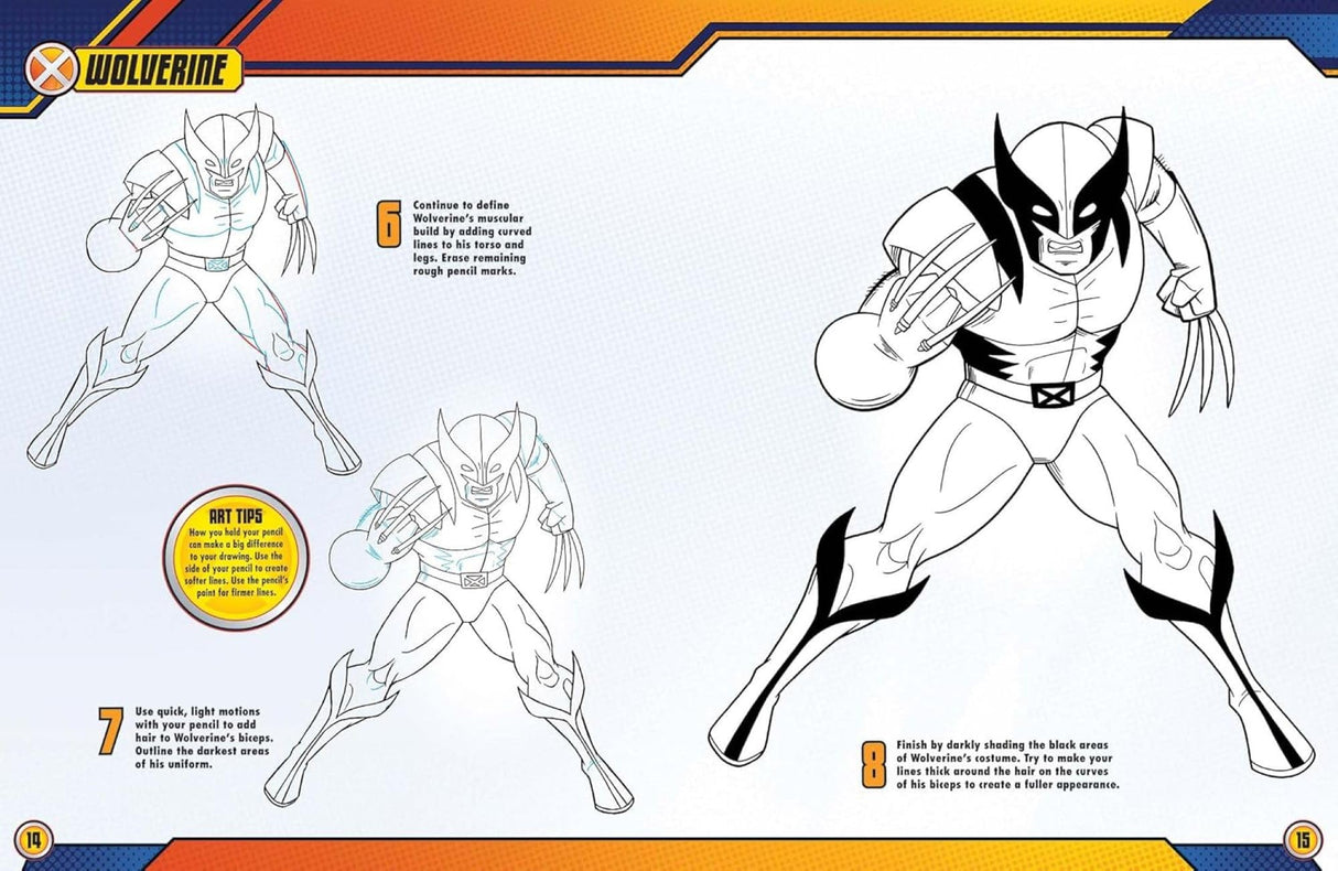 The Official X-Men How To Draw - Retail Maharaj