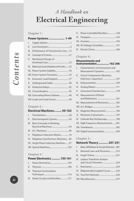 A Handbook for Electrical Engineering (6th Edition) - Retail Maharaj